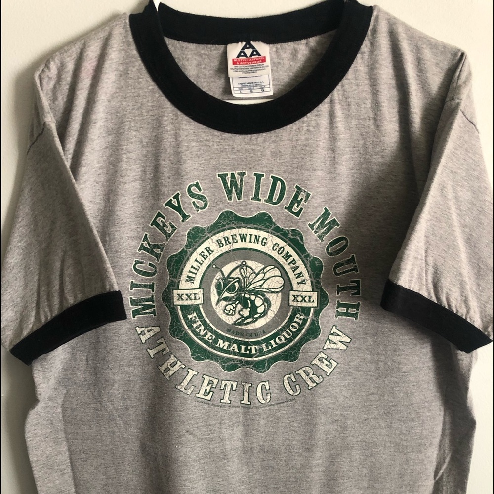 Vintage Mickey’s beer T-shirt